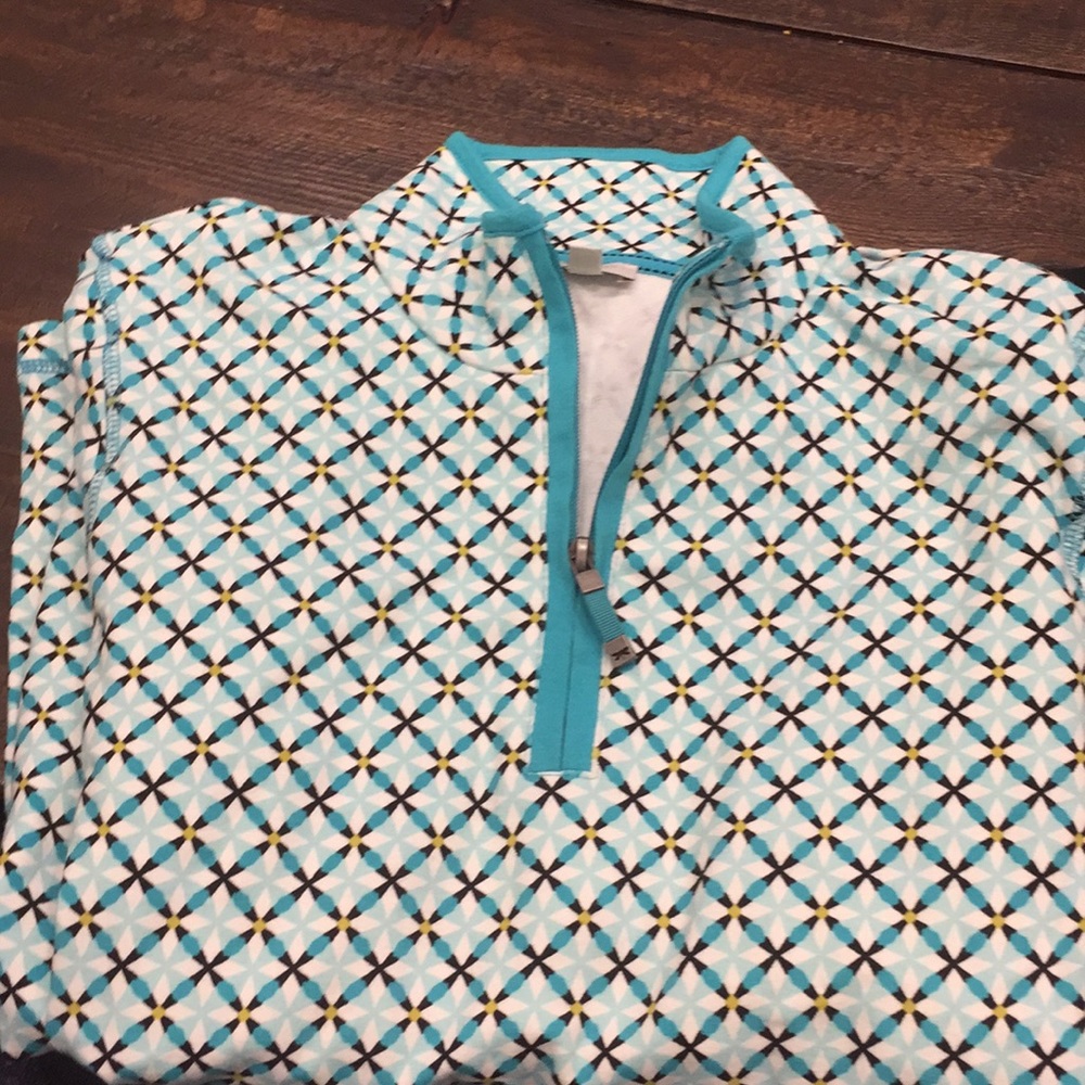 NWOT blue patter sweater Talbots's